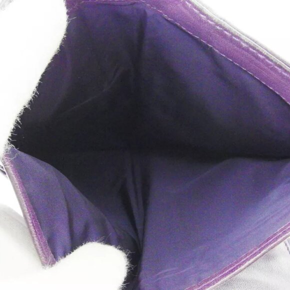 miu miu wallet logo plate leather Authentic Used - Picture 8 of 9